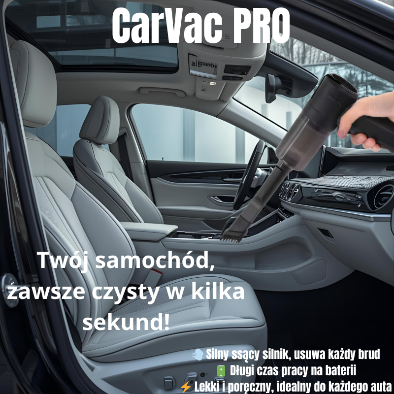 CarVac Pro – moc w kompaktowym wydaniu
