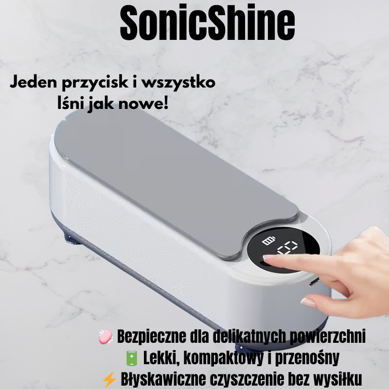 SonicShine – perfekcyjna czystość w zasięgu dłoni